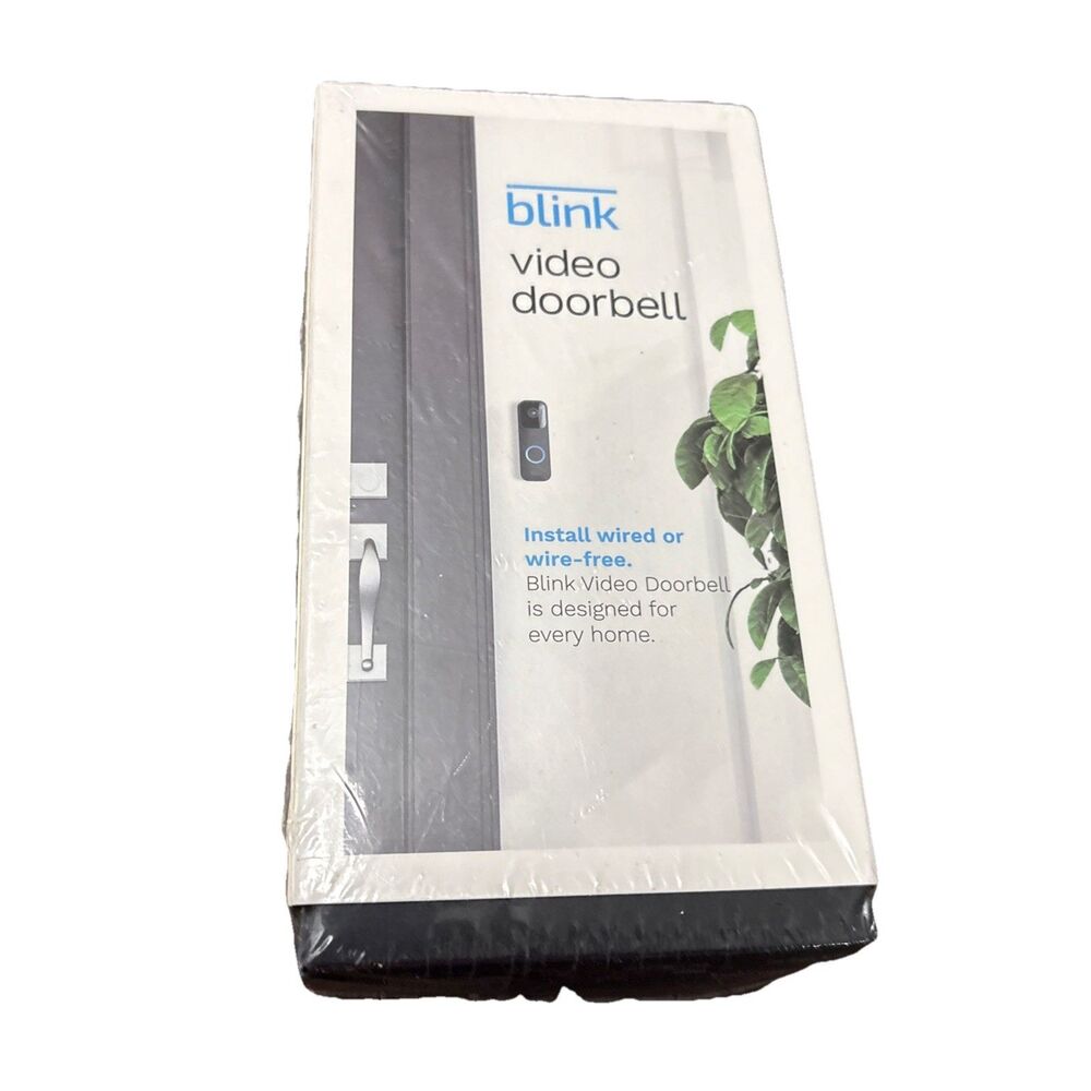 Blink Video Doorbell | TwoWay Audio | HD Video | Motion & Chime | Wireless/Wired